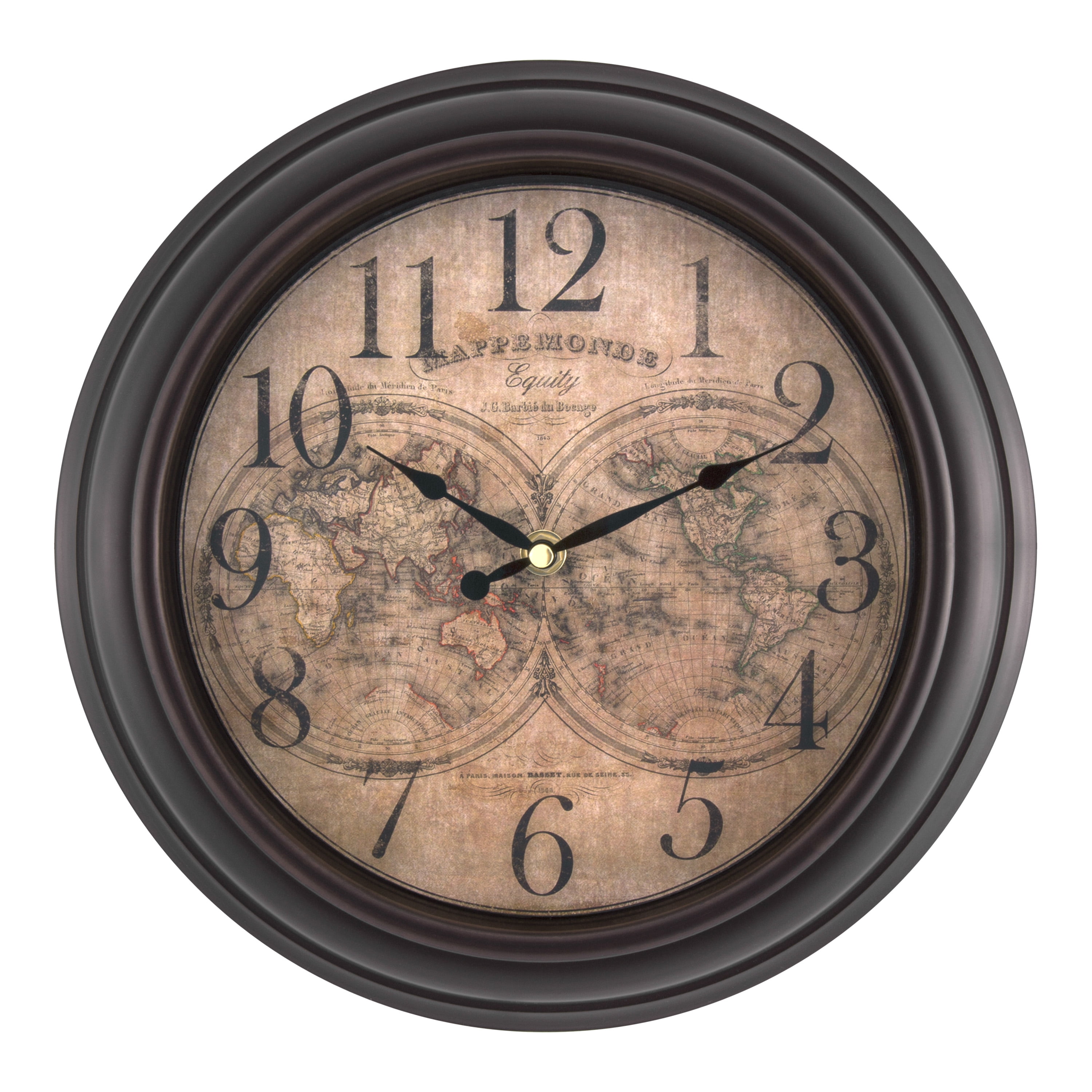 27923 Equity 25206 Quartz Wall Clock 10 10 La Crosse Technology Ltd Wall Clocks Home Décor