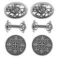 thumbnail image 1 of 6 Broches con Símbolo de Escudo Medieval , Alfiler Yuyangstore Broche nórdico vikingo vintage, 1 of 8