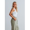 thumbnail image 3 of Haley Ribbed Tank - Ivory, 3 of 5
