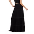 thumbnail image 4 of Forever 21 Women's Tiered Lace Maxi Skirt, Sizes XS-XL, 4 of 5