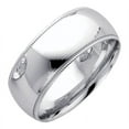 thumbnail image 1 of 8mm Platinum Milgrain Wedding Band Solid 950, 1 of 1