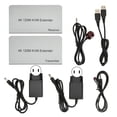 thumbnail image 3 of Extensor KVM de 120m 4K 60Hz teclado remoto ratón Control USB extensor de interfaz Multimedia HD para PC TV 100-240V, 3 of 8