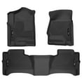 thumbnail image 1 of Husky Liner Floor Liner 98231 WeatherBeater; Molded Fit; Smooth Arcing Ribs/Raised Heel Pad; Black; Rubber; 3 Piece; Rear Liner Does Not Extend Under 2nd Seat, 1 of 3