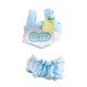 thumbnail image 2 of Juego de 2 chalecos de peluche para hacer tus propias muñecas, regalos educativos prácticos para cumpleaños, ropa para muñecas, trajes para muñecas de azul, 2 of 8