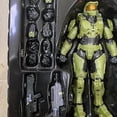 thumbnail image 4 of Halo Infinite Master Chief Mjolnir Mk Vi 1/12 Scale 17,5cm 6" Action Figure Re:edit Gen.3 117 Ko\'s 1000 Model Doll Toys[HK] no box Master Chief, 4 of 5