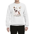 thumbnail image 2 of If It's Not a Jack Russell Terrier It's Just a Dog | Mens Dog Lover Crewneck Graphic Sweatshirt, White, 3XL, 2 of 3