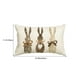 thumbnail image 3 of CaiYueKe Easter Linen Pillow Covers Decorative Religious He Is Risen Spring Holiday Home Decor Cushion Case for Sofa Couch Living Room Bedroom, 3 of 9