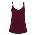 thumbnail image 6 of Viikei Womens Camisoles and Tanks Plus Size Tank Tops for Women Camisoles for Women Tops Solid Buttons V-neck Vest Sling Camisole Sleeveless T-Shirt, 6 of 7