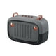 thumbnail image 1 of Kearding Altavoz Reproductor de música inalámbrico Caja de altavoz estéreo portátil Altavoz de graves 5.0 compatible con Bluetooth Cables de audio/vídeo Gris plateado, 1 of 6