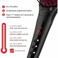 thumbnail image 3 of Enhanced Hair Straightener Heat Brush, 2-in-1 Ceramic Ionic Straightening Brush, Hot Comb with Anti-Scald Feature, Auto Temperature Lock & Auto-Off Function (BLACK), 3 of 7