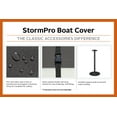 thumbnail image 6 of Classic Accessories StormPro™ Deck Boat Cover, Fits Boats 22' - 24' L x 116" W - Trailerable Boat Cover with Advanced Fabric Coating Technology, Model F, 6 of 11