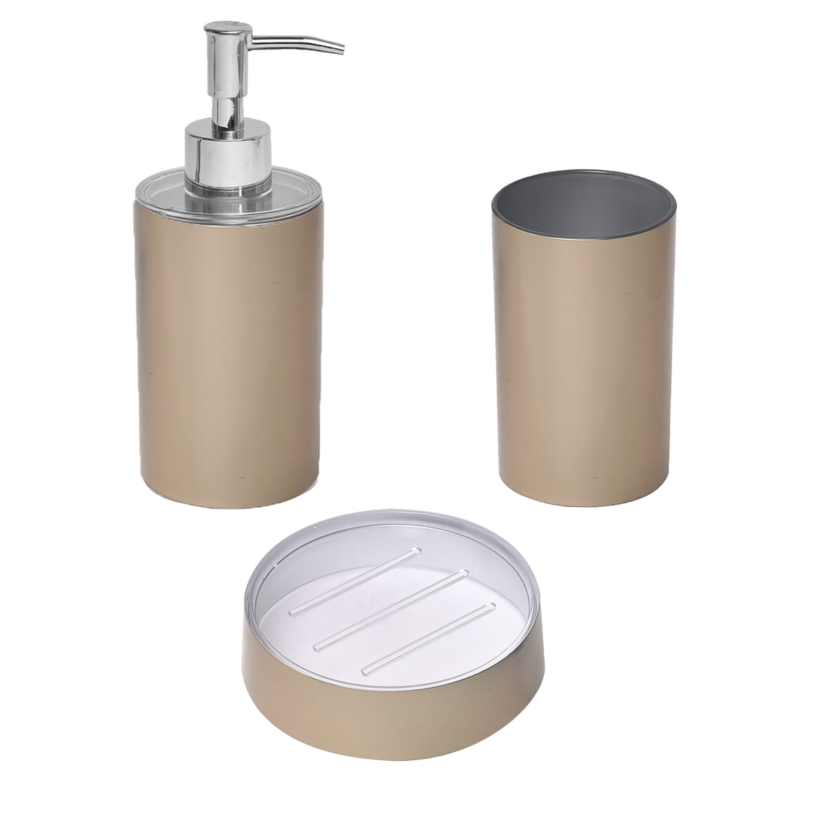 Gold Collection Bath Accessory Set 3Pieces