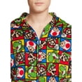 Super Mario Men's Super Minky Union Suit with Hood, Sizes SXL