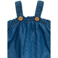 thumbnail image 2 of easy-peasy Baby Girl Jumpsuit and Ruffle Top Set, 2-Piece, Sizes 0/3M-24M, 2 of 8