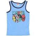 thumbnail image 3 of Textiel Trade Boy's Marvel Singlets (2 Pack), 3 of 4