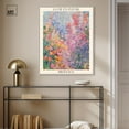 thumbnail image 3 of La Vie en Fleurs Canvas Monet Inspired Poster by Art Remedy, Silver Frame, 30" x 36", 3 of 7