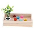 thumbnail image 1 of MERIGLARE Dollhouse Miniature Fairy Garden Plant 6pcs Multi-Color Goblets Accessory 1:12, 1 of 8