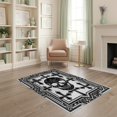 thumbnail image 2 of ODIKA Streetwear Bold Gothic Cross Motif Dorm Guys Skull Graphic Beast Playful Pet Friendly & Kids Safe Play for Playroom, Bedroom, Reading Nook, 2 of 7