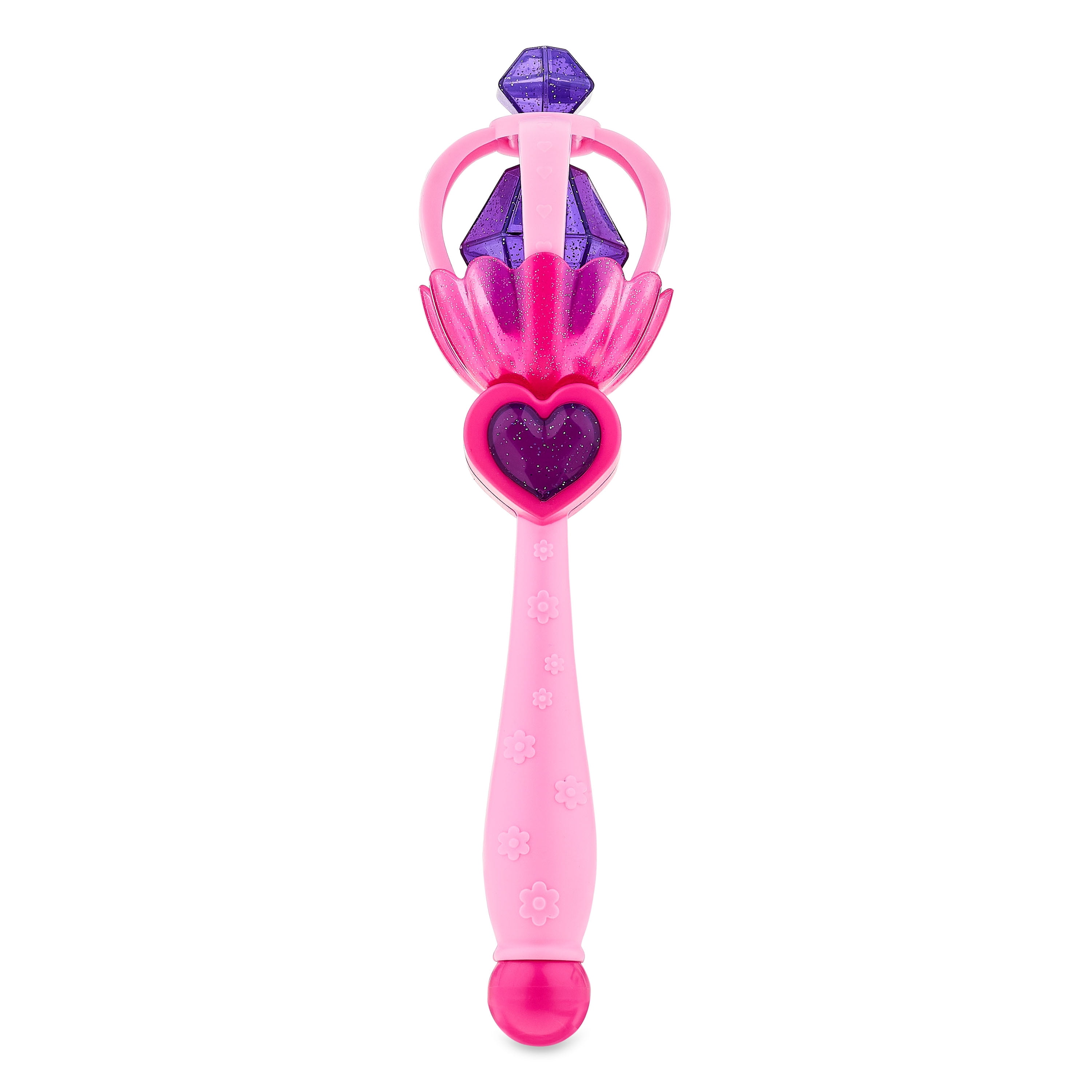 Kid Connection Princess Crown and Jewelry Playset, 9 Pieces, Pink, Plastic, Age Group 3+, Roleplay