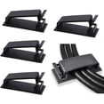 thumbnail image 1 of Zshan Cable Management, 50PCS Adhesive Cable Clips for Electrical Wire Organizer for Ethernet Cables and Cable Management System for TV, PC, Laptop, Office, 1 of 5