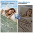 thumbnail image 2 of Coastal Turtle Cooling Blanket, Lightweight Breathable Summer Throw Blanket with Double Sided Cold Effect, Summer Beach Nautical Ocean Waves Picnic Beach Blankets Bed Sheet for Hot Sleepers 50"x60", 2 of 8