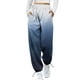 thumbnail image 1 of Pantalones deportivos Prolriy para mujer, pantalones de moda para mujer, pantalones deportivos casuales con estampado degradado, bolsillos, cintura alta, deportivos, para gimnasio, ajuste atlético,, 1 of 6