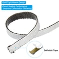 thumbnail image 5 of Uxcell 5/8"x 1/8"x73" Wood Stove Gasket, Graphite Fiberglass Self Adhesive High Temperature Resistance Seal Rope, Black, 5 of 6