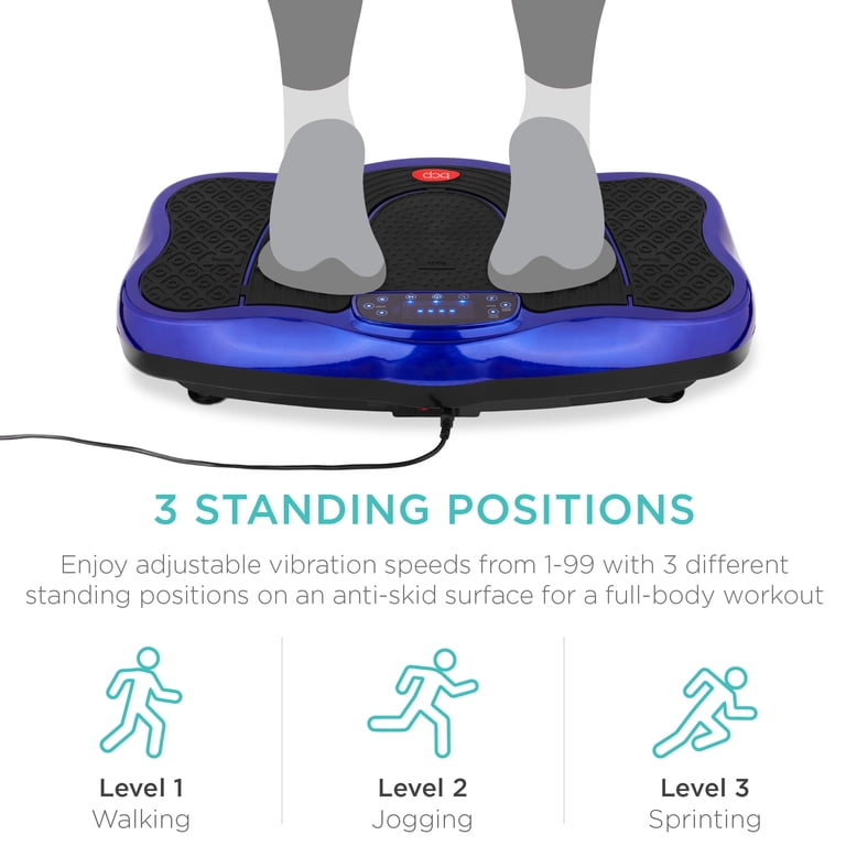 best choice products vibration machine Best Choice Products Full Body Vibration Platform - Black for sale online