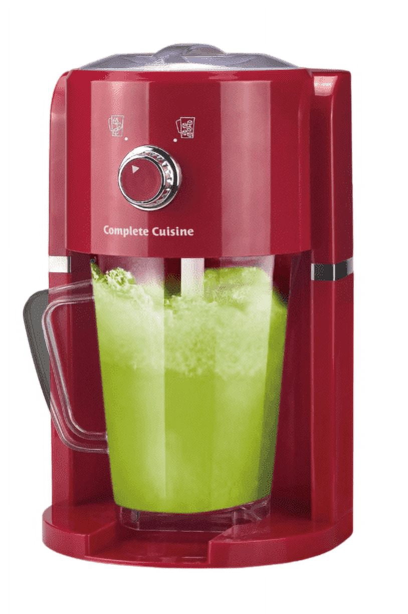 Complete Cuisine Frozen Drink Maker and Margarita Machine with 35-Ounce Pitcher, Red