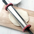 NKBBCU Rolling Pins For Dough 11 "Large Stainless Steel Rolling Pin 3