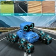 thumbnail image 4 of Robot Toy, 8 Wheels Stunt Robot Toys with 2.4Ghz, Auto-Demonstration, 360° Rotation, LED Eyes，Easy Kid-Friendly Controls for Indoor/Outdoor Play, Gifts and Toys for Kids Aged 6-13, 4 of 12