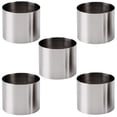thumbnail image 1 of Goeielewe 5 Piezas De Anillos Redondos Para Pasteles Molde Mini Anillo Para Pasteles Y Pastelería De 2 Pulgadas Juego De Anillos Para Postre De Mousse De Acero Inoxidable Cortador De Galletas Y Gallet, 1 of 1