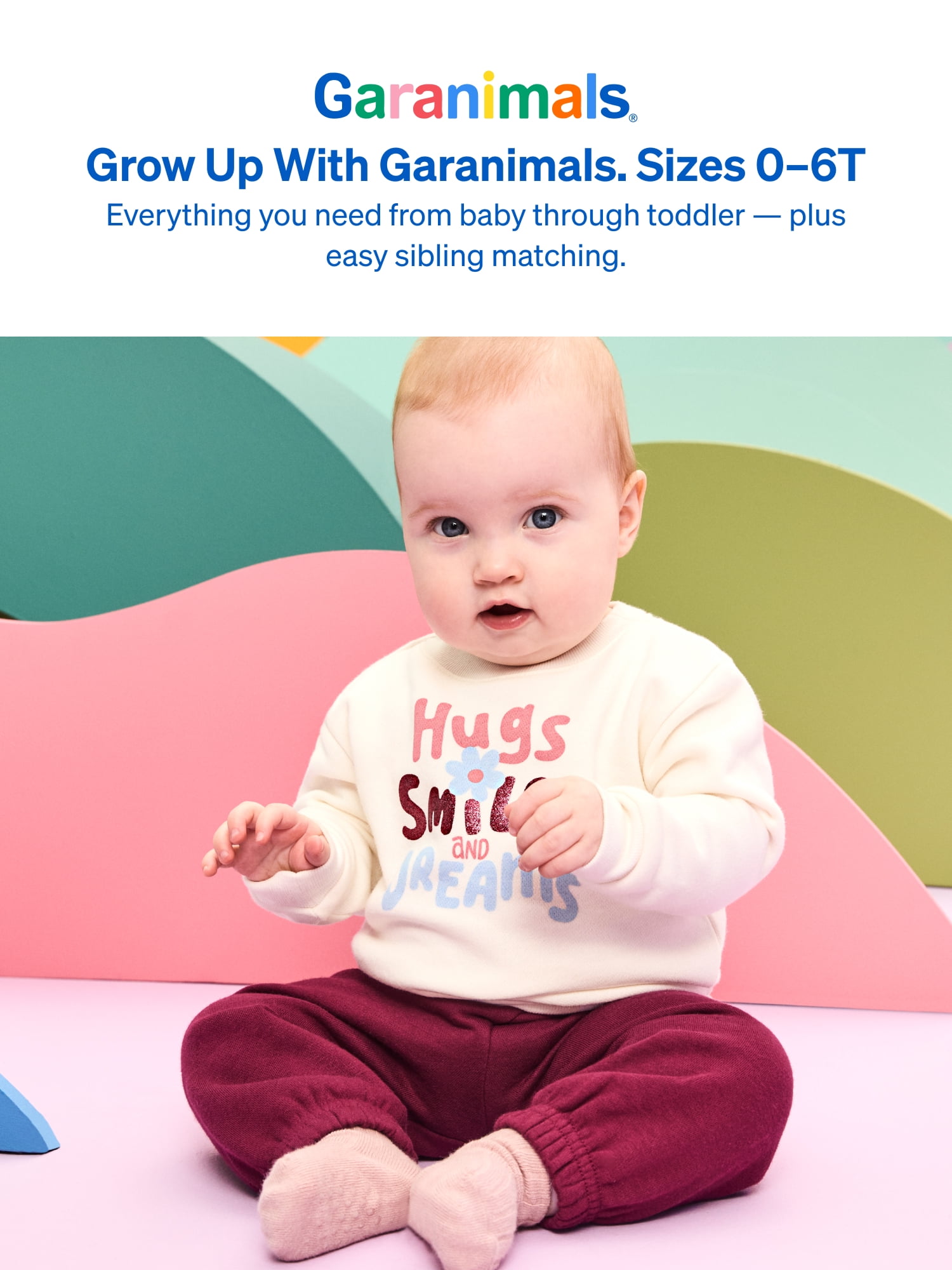 Garanimals Baby & Toddler Girl Outfit Set, 2-Piece Fleece, Sizes 0-6T