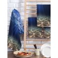 thumbnail image 2 of Navy Blue Ocean Waves Kitchen Dish Towels for Drying Dishes Set of 3, Summer Beach Coastal Abstract Waffle Weave Microfiber Hand Tea Bathroom Towels Quick Dry & Absorbent Towel 15.7x23.6, 2 of 7