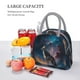 thumbnail image 5 of Disketp Night Sky Wolf Bolsa Térmica para Almuerzo, Lonchera con Abertura Amplia y Gran Capacidad, Organizador Reutilizable para Mujeres, Hombres y Adultos, 5 of 6