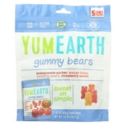 Yumearth Organics Organic Gummy Bear - Snack - Case of 12 - 0.7 oz.