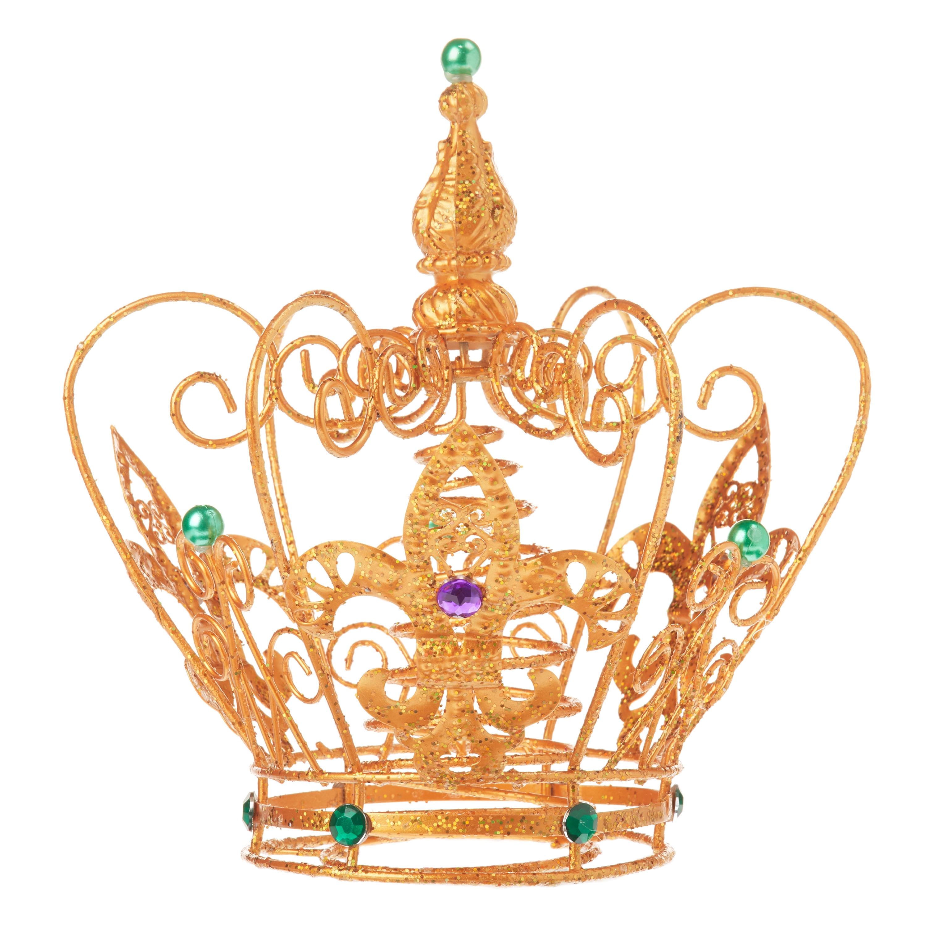 Way To Celebrate Metal Crown Tree Topper