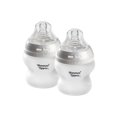 thumbnail image 1 of Biberón Tommee Tippee de vidrio con revestimiento de silicona, 150 ml, 0 meses o más, 1 of 9