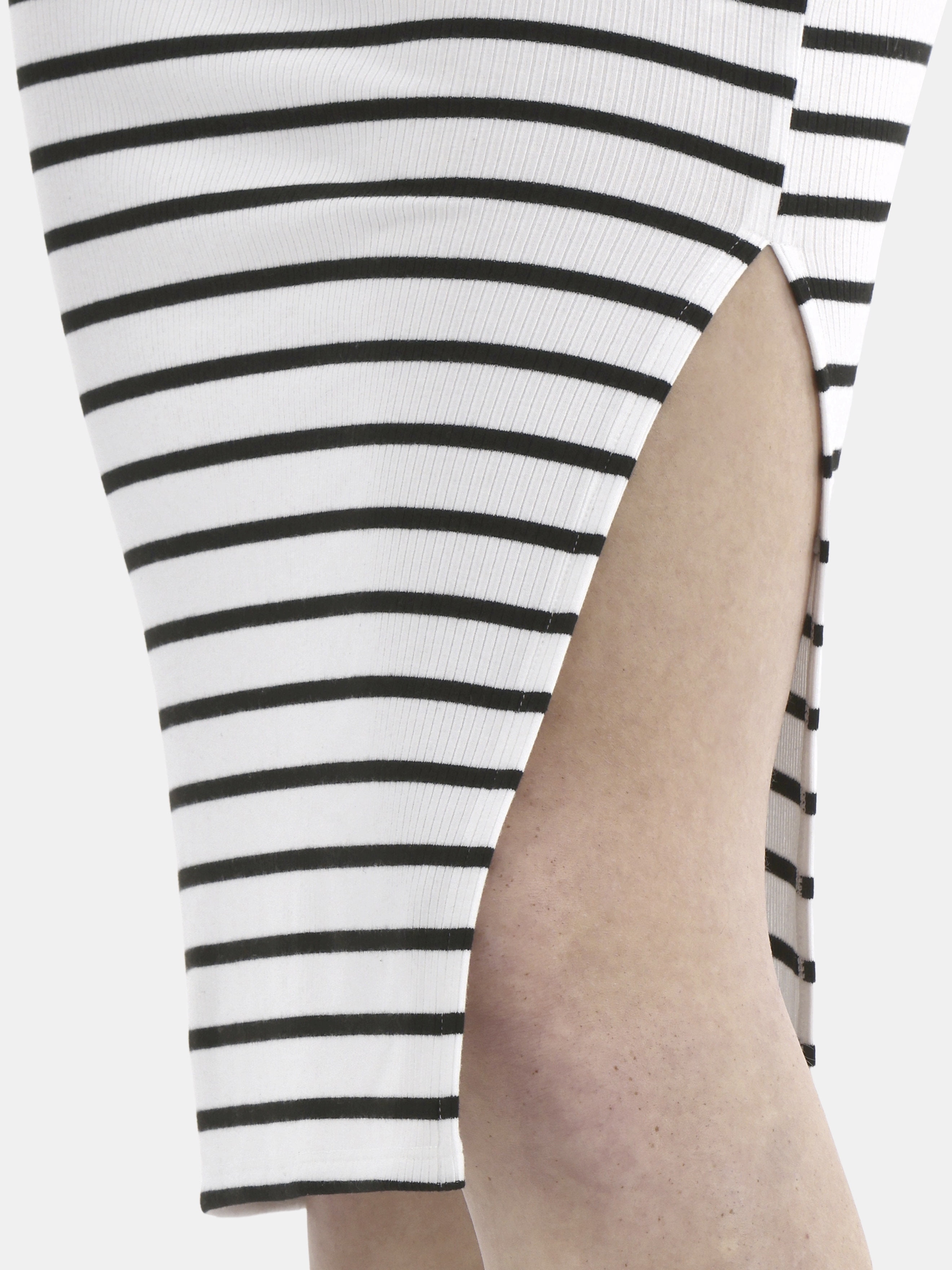 No Boundaries Ribbed Midi Dress with Cap Sleeves, Women's