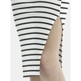 thumbnail image 3 of No Boundaries Ribbed Midi Dress with Cap Sleeves, Women's, 3 of 4