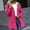 Hot Pink, variant on Karight Women's Rain Jacket Waterproof Windbreaker Lightweight Long Raincoats Striped Lined Outdoor Windbreaker with Hood