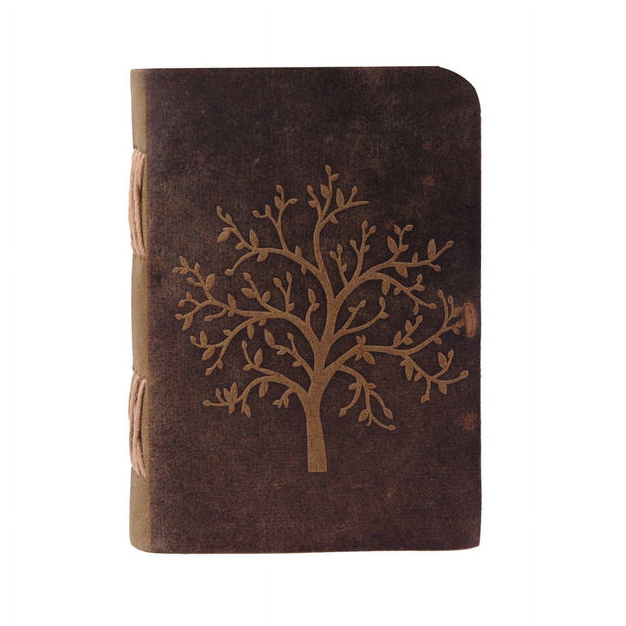 Leather Journal Tree of Life-Leather Journal Antique Paper-Embossed Tree Leather Sketchbook - For Drawing Sketching and Writing 100 Sheets/200(counting both sides)