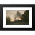 thumbnail image 2 of Jean-Baptiste-Camille Corot 24x16 Black Modern Framed Museum Art Print Titled - The Dance of The&nbsp;Nymphs (1865-70), 2 of 5