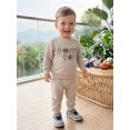 thumbnail image 2 of Toddler Baby Boy Football Outfit Game Day Pullover Sweatshirt Pants 3 6 12 18 24 Months 2T 3T 4T, 2 of 7
