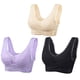 thumbnail image 1 of 3x Sujetador deportivo sin costuras Sujetador de soporte completo Bralette Sujetador para correr Ropa interior METRO, 1 of 9