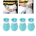 thumbnail image 2 of thinsony 4Pcs Cat Claw Protector Cover Anti-shedding Anti-scratch Adjustable Blue, 2 of 9
