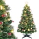 thumbnail image 3 of Costway Árbol de Navidad artificial de 150 cm con 8 modos de iluminación, 49 luces LED cálidas, 3 of 6
