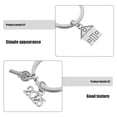 thumbnail image 2 of Shisuyan Housewarming Keychain New Home Key Ring Zinc Alloy Key Chain Key Chain Bag Hanging Pendant Keychain Housewarming Keychain For New Homeowner, 2 of 8