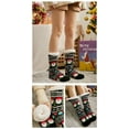 thumbnail image 2 of Women's Slipper Socks with Grips Non Slip Soft Cozy Fuzzy Fleece Lined Christmas Socks for Cold Winter Cute Holiday Warm Socks, 2 of 7