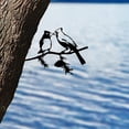 thumbnail image 4 of Dosaele Metal Bird Wall Art Metal Bird Silhouette Yard Art Tree Bird Animal Art Sculpture for Indoor Home Garden Lawn Backyard, 4 of 5